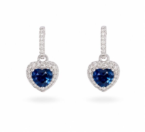 Ohrringe Ultima Edizione Dame Colore in Silber OAO7155- BLU - OAO7155- BLU